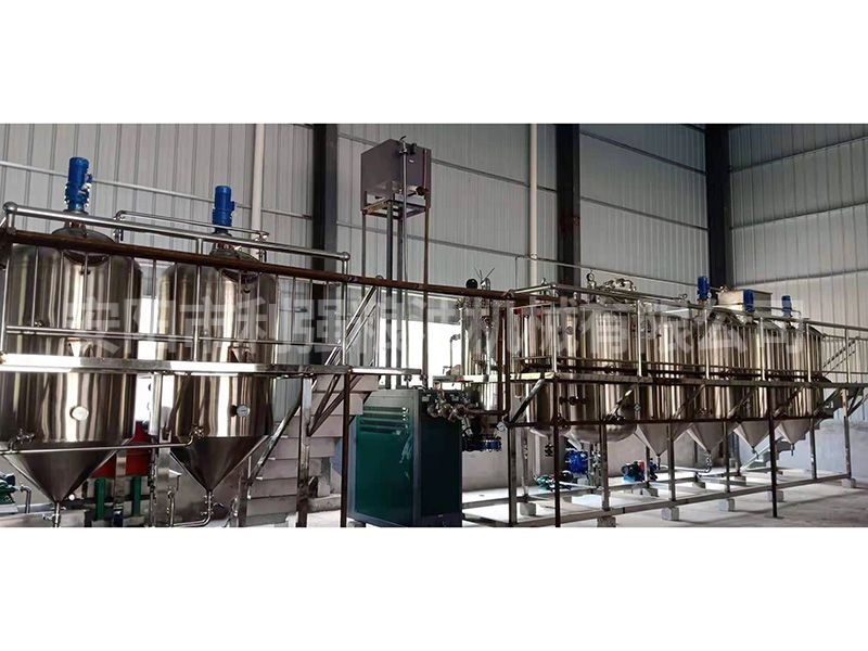 小型動物油精煉成套設(shè)備