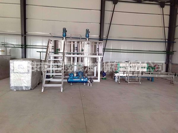 小型植物油精煉脫蠟設備